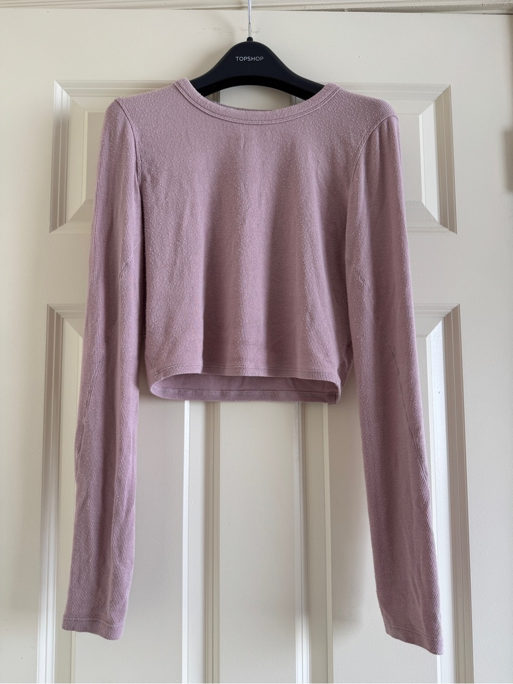 Lululemon hold tight cropped long sleeve shirt
